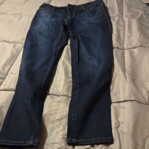 1822 Denim Dark Blue Straight Leg Jeans
